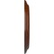 Ekena Millwork Traditional Ceiling Medallion (Fits Canopies up to 2 3/4"), 12"OD x 1"P, Burnished Mahogany Crackle CM12TRBMC - alternate 3